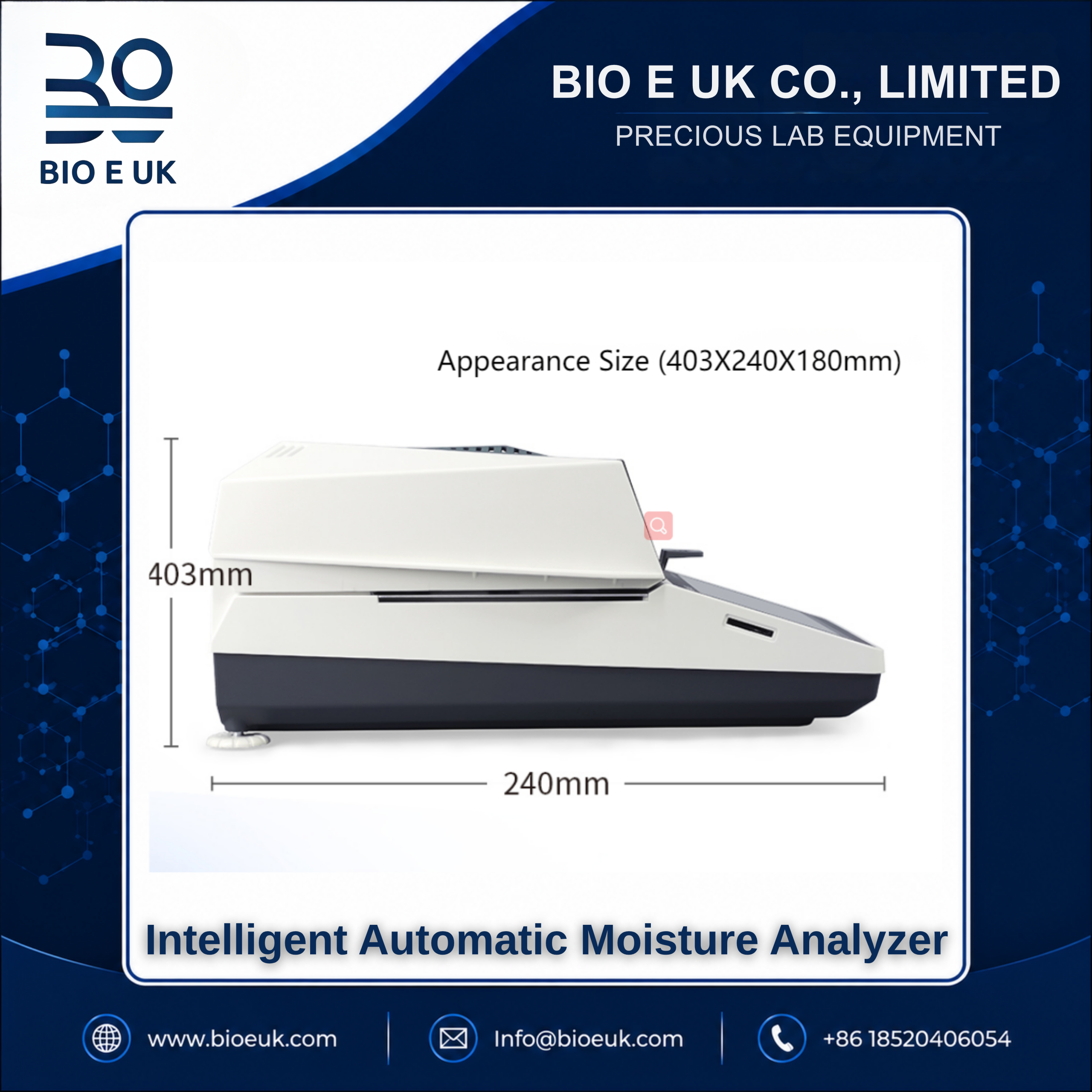Intelligent Automatic Moisture Analyzer 5